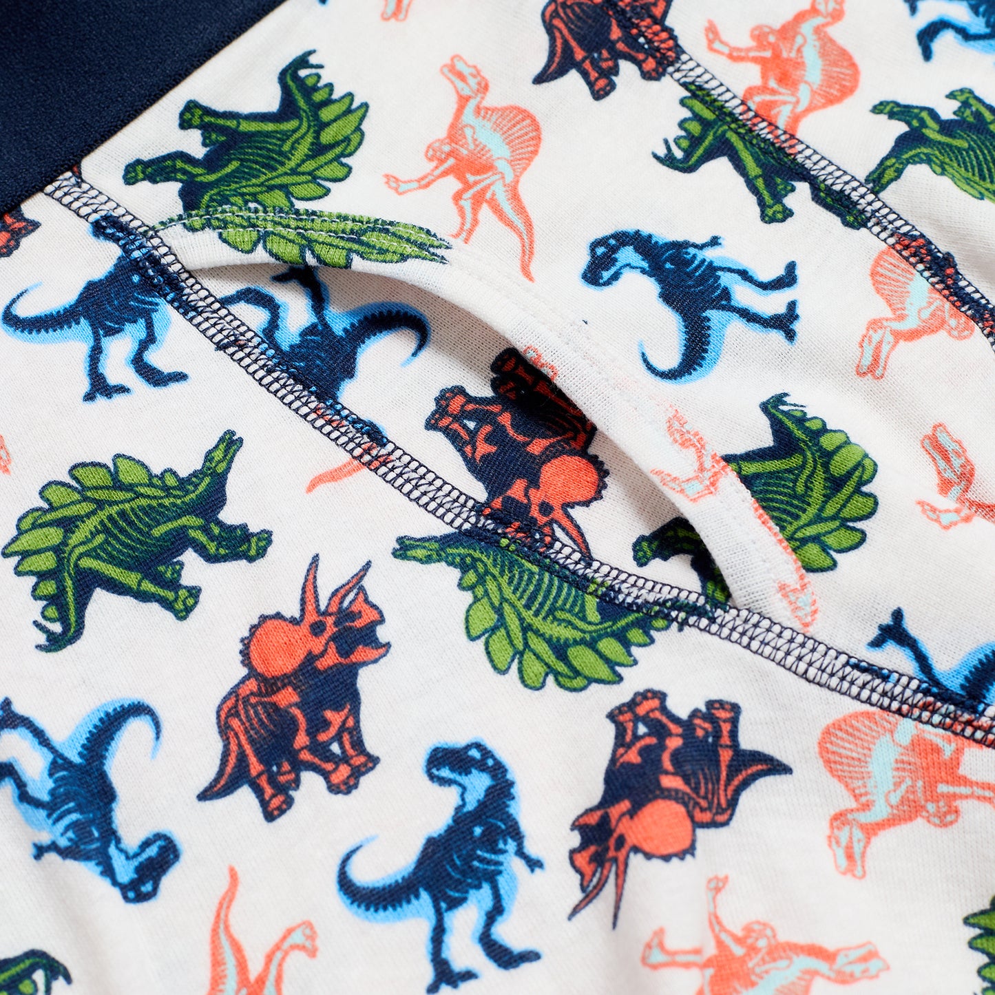 Chomp Squad Pack;@A Boys Cotton Boxer Brief Underwear 6-Pack in Chomp Squad Pack