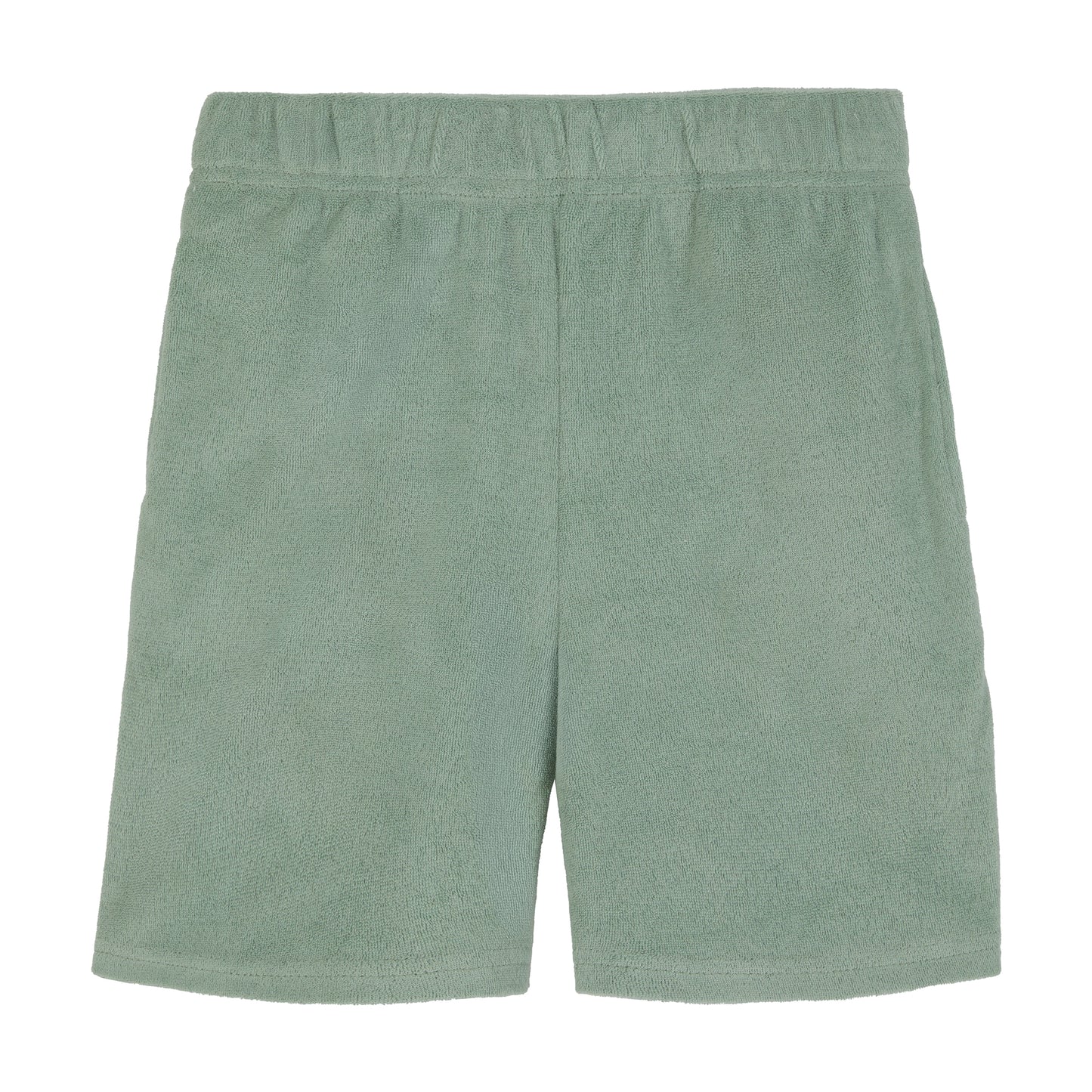 Savannah Moss;@A Boys' Terry Polo Short Set in Savannah Moss