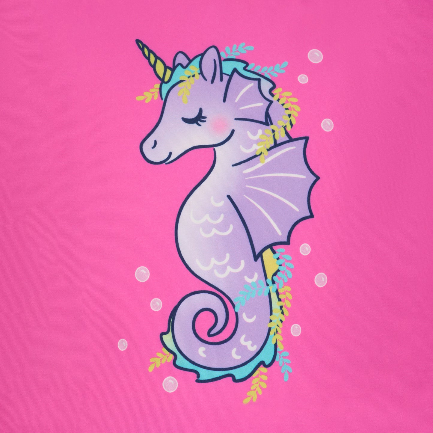 Rainbow Tide Rider;@A Girls' Short Sleeve Rashguard Set in Rainbow Tide Rider