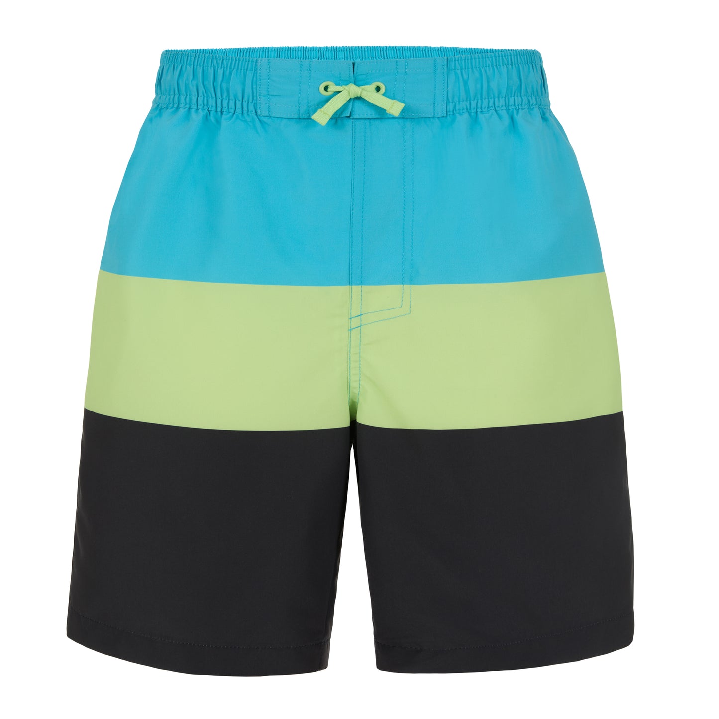 Neon Surfer Stripe;@A Long Sleeve Rashguard Set in Neon Surfer Stripe
