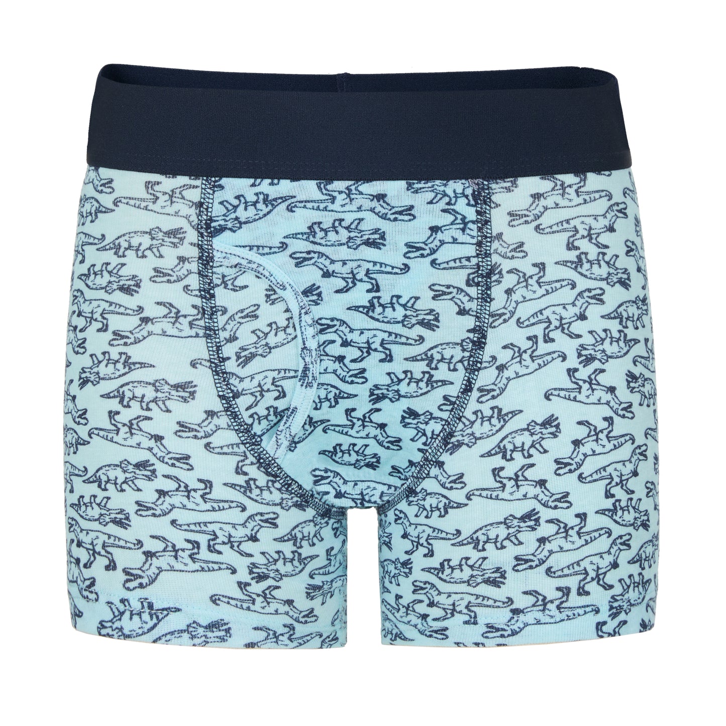 Chomp Squad Pack;@A Boys Cotton Boxer Brief Underwear 6-Pack in Chomp Squad Pack