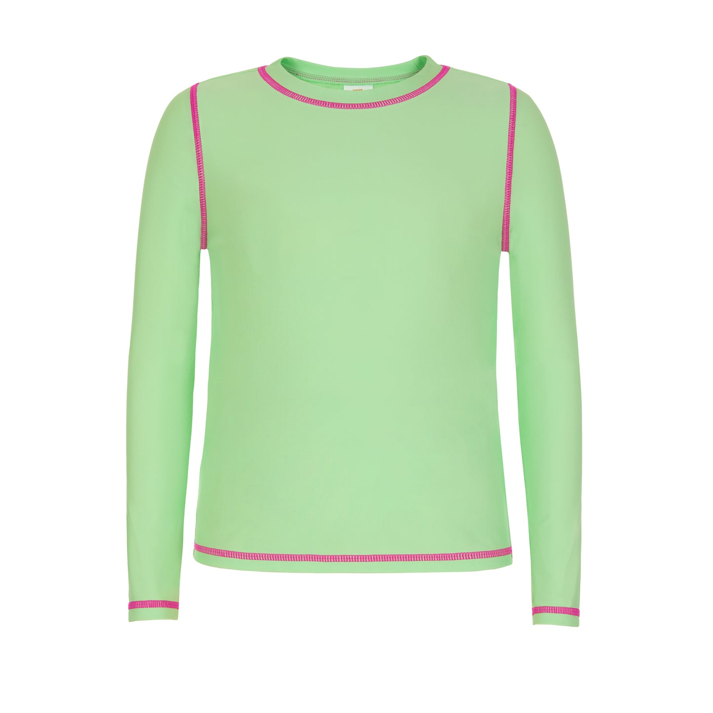 Watermelon Wave;@A 4 Piece Swim Set with Rashguard in Watermelon Wave