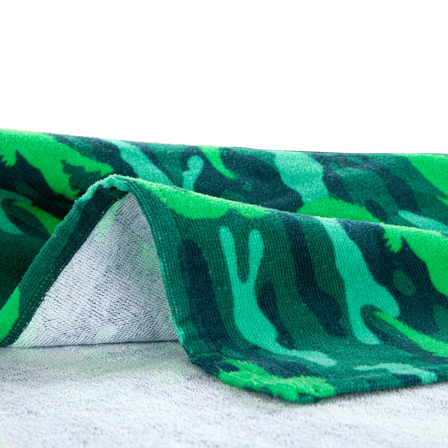 Gator Grove Green;@A Character Hooded Towels in Gator Grove Green
