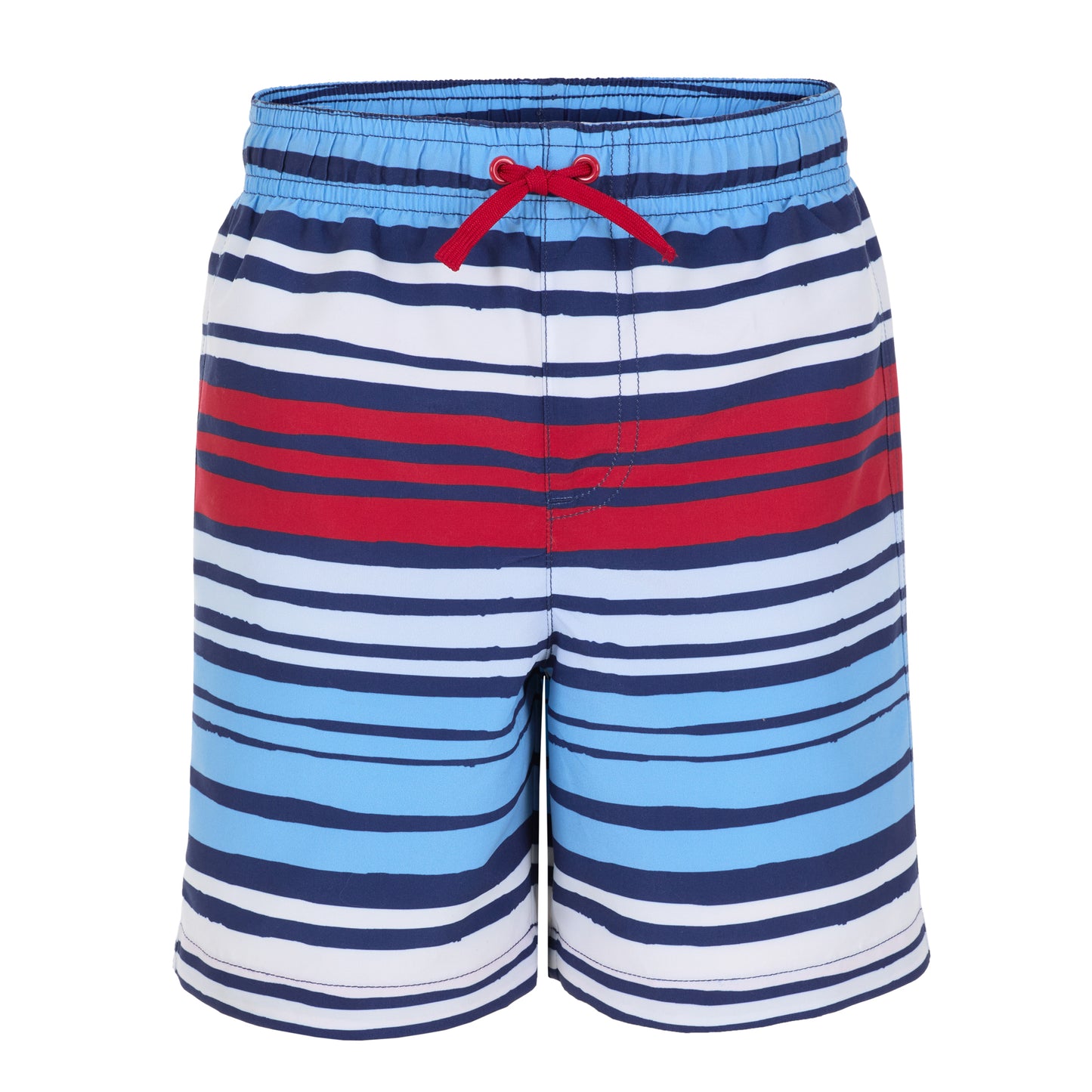 Set Sail Stripe;@A Boys' Short Sleeve Rashguard Set in Set Sail Stripe