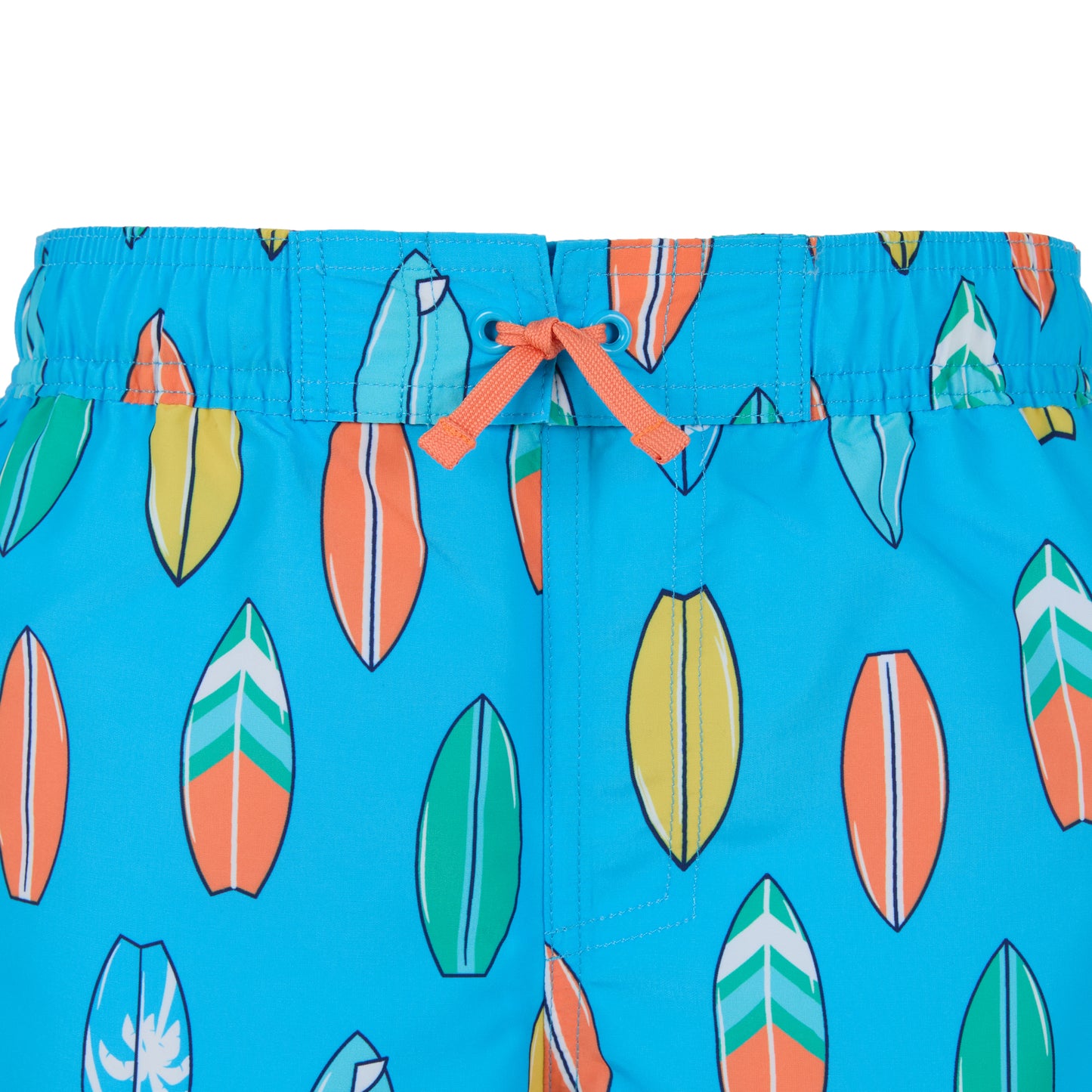 Beach Rider Blue;@A Long Sleeve Rashguard Set in Beach Rider Blue