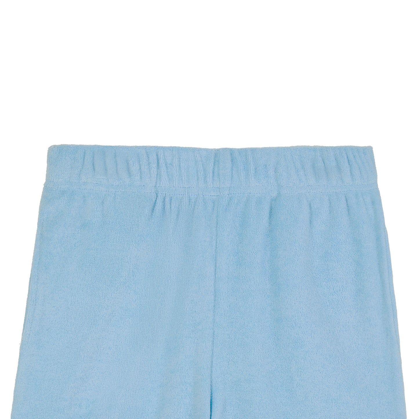 Malibu Tide;@A Boys' Terry Polo Short Set in Malibu Tide