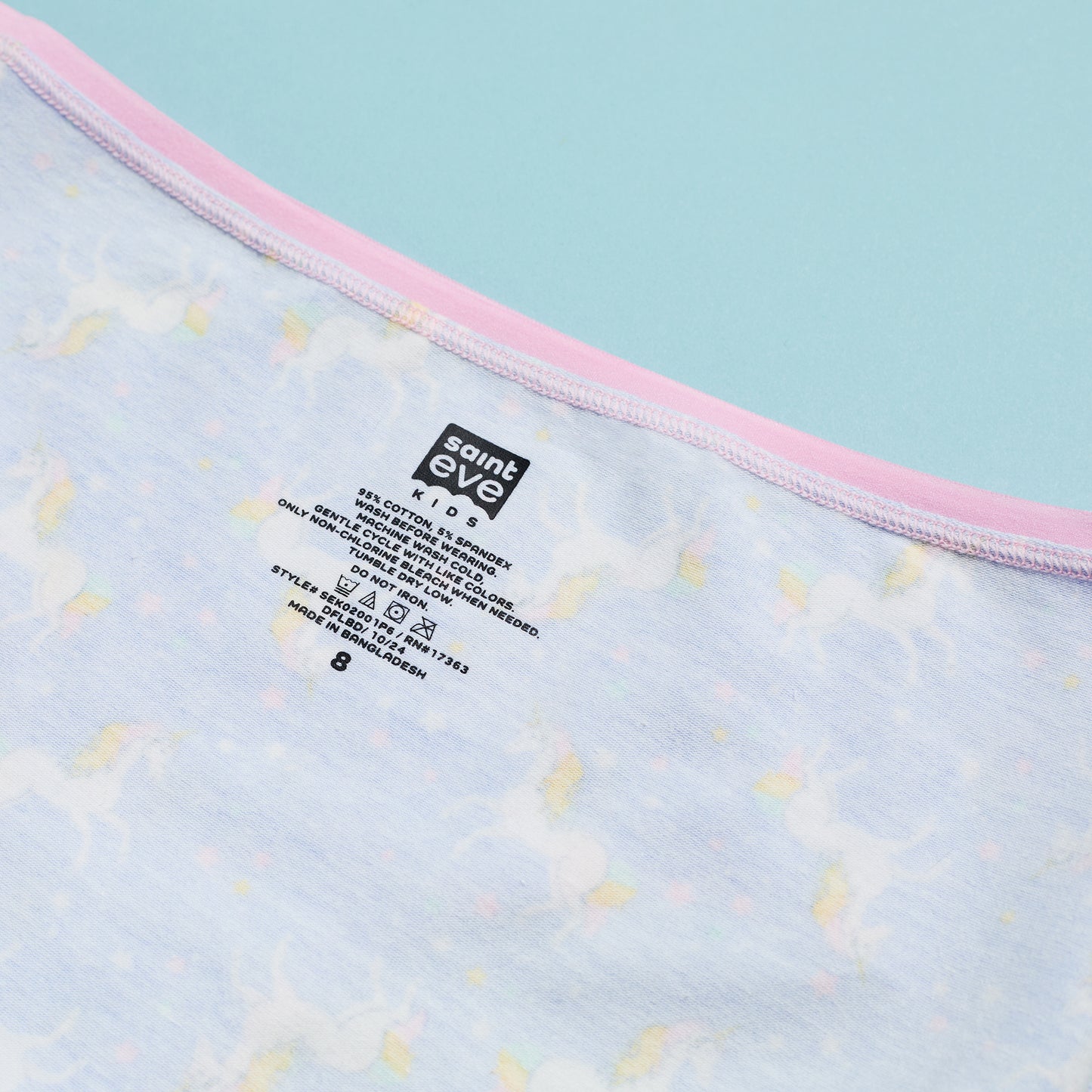 Celestial Dreamer Pack;@A Girls Cotton Brief Underwear 6-Pack in Celestial Dreamer Pack