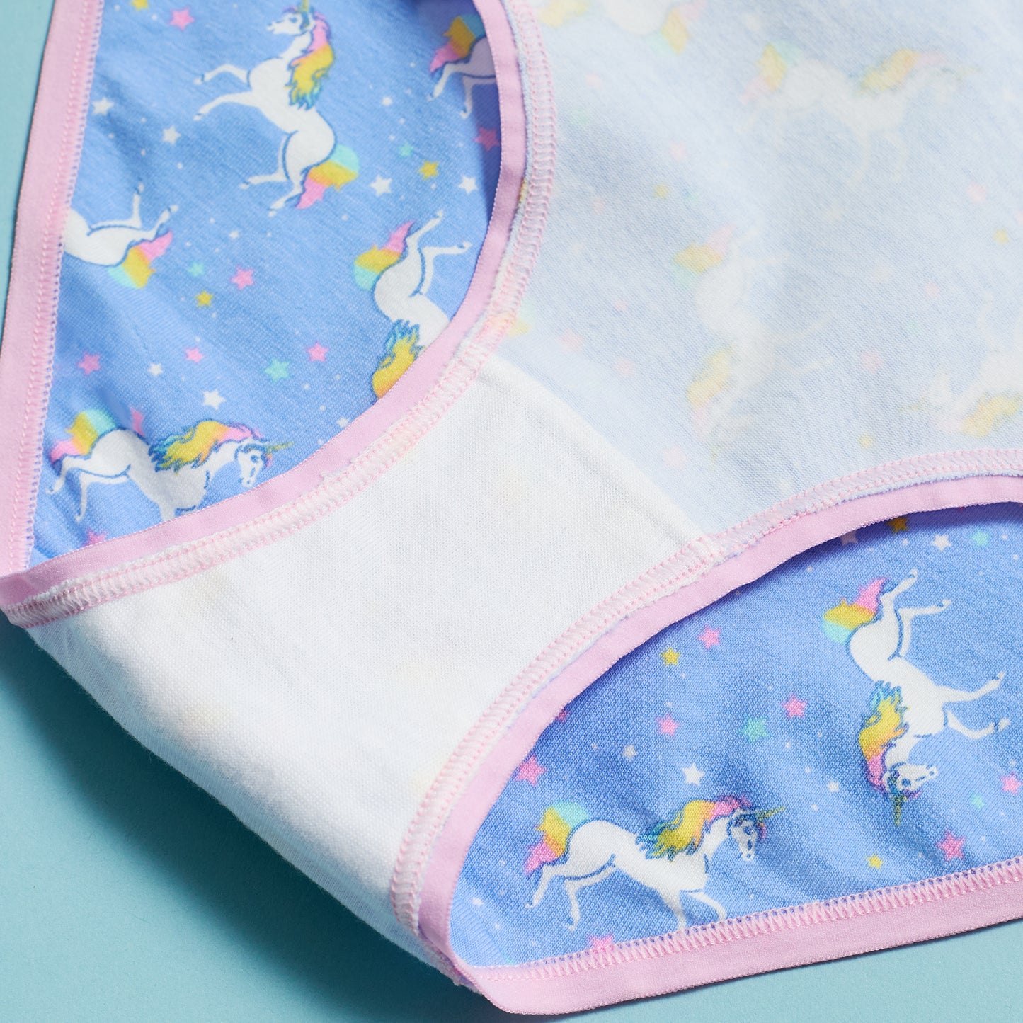 Celestial Dreamer Pack;@A Girls Cotton Brief Underwear 6-Pack in Celestial Dreamer Pack
