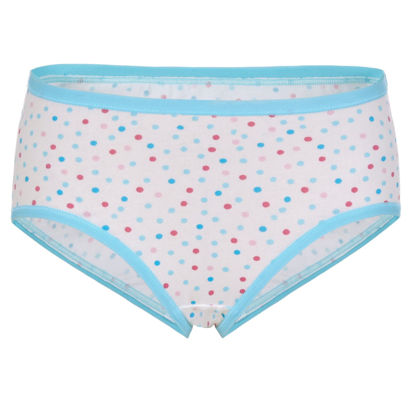 Ocean Princess Pack;@A Girls Cotton Brief Underwear 6-Pack in Ocean Princess Pack
