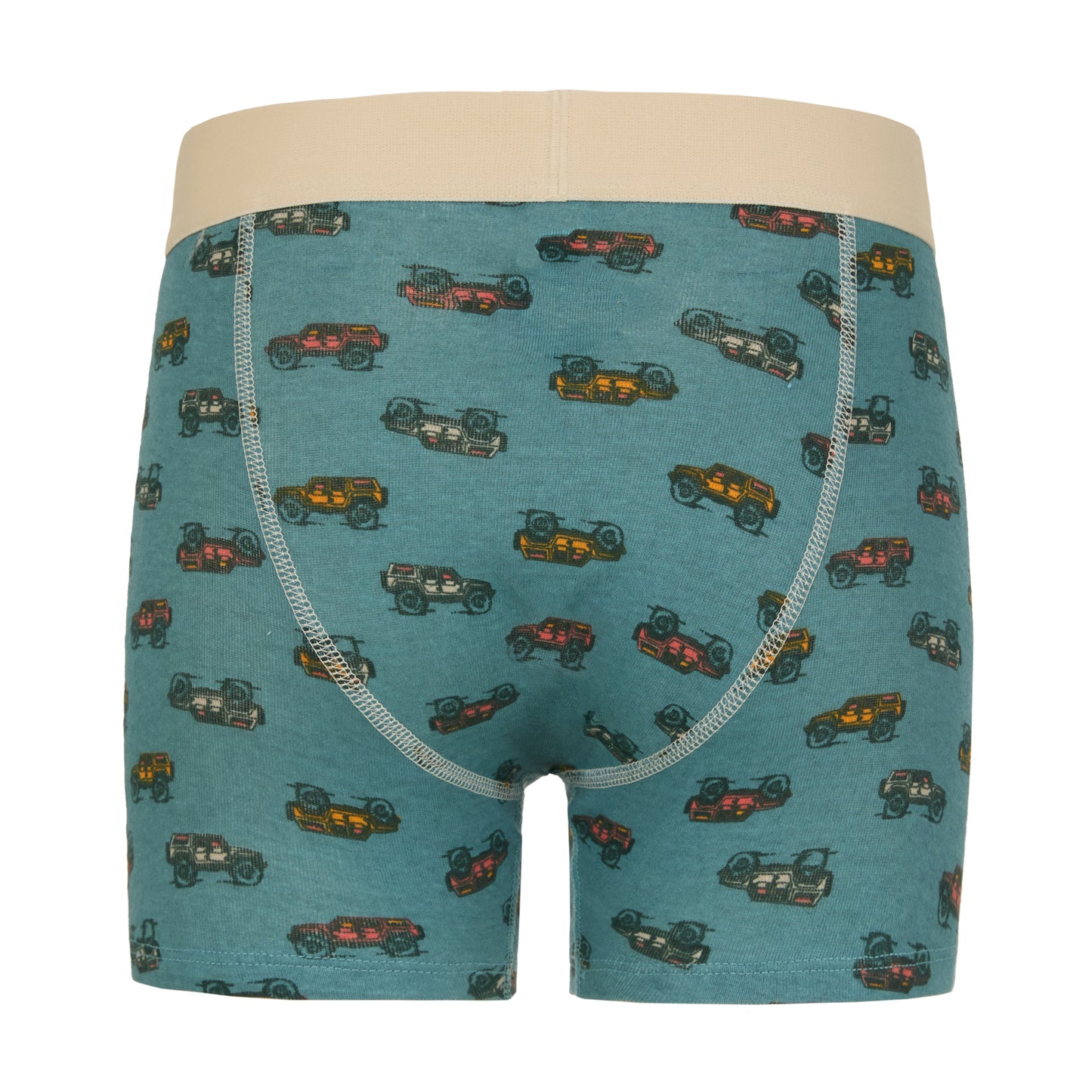 Zoom + Vroom Pack;@A Boys Cotton Boxer Brief Underwear 6-Pack in Zoom + Vroom Pack