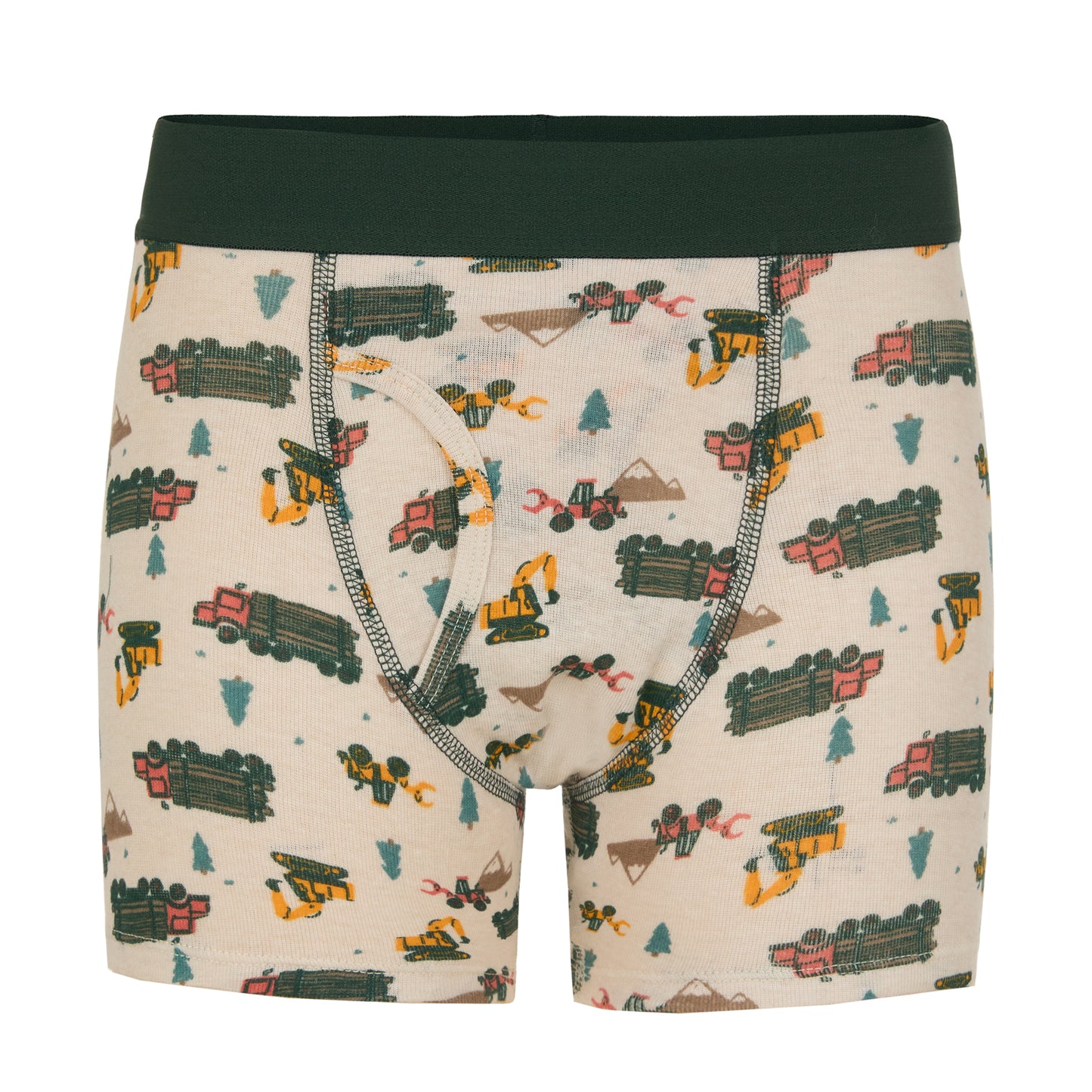 Zoom + Vroom Pack;@A Boys Cotton Boxer Brief Underwear 6-Pack in Zoom + Vroom Pack