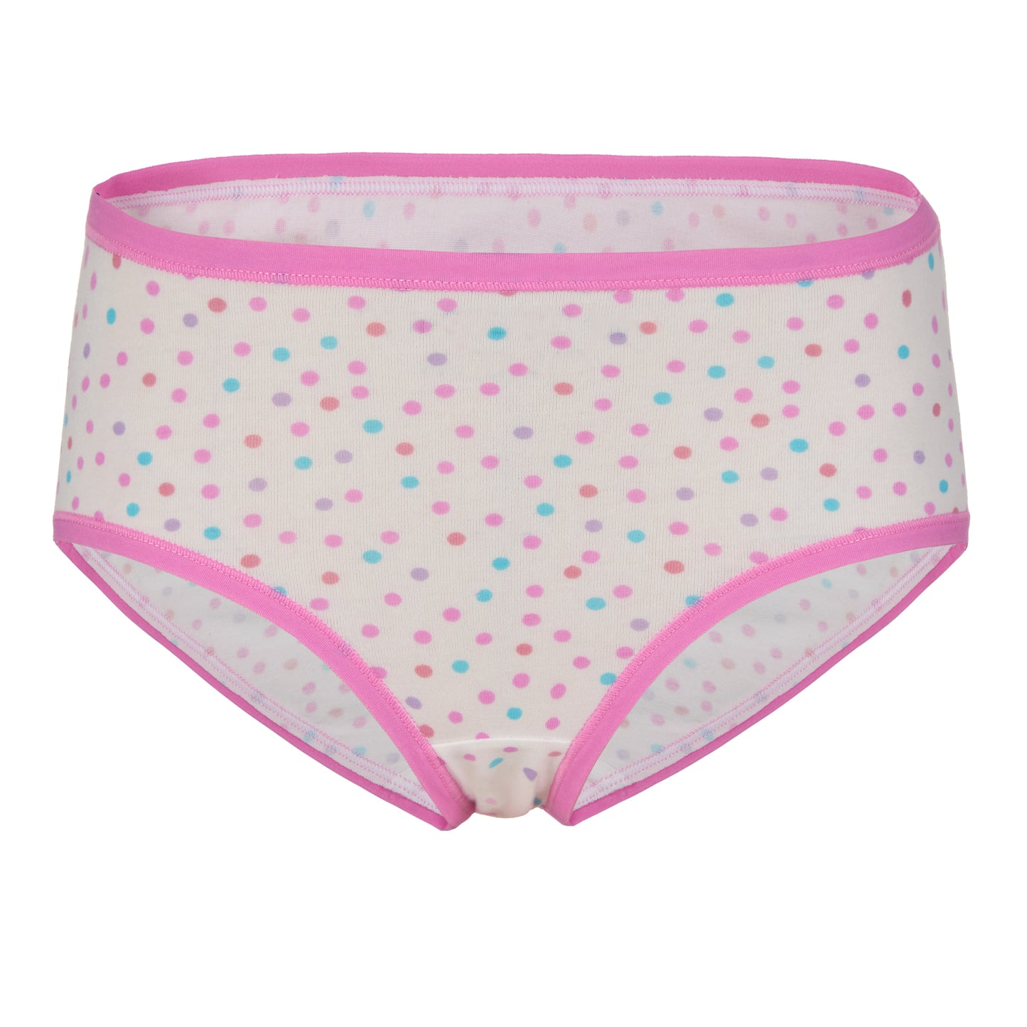 Midnight Unicorn Pack;@A Girls Cotton Brief Underwear 6-Pack in Midnight Unicorn Pack