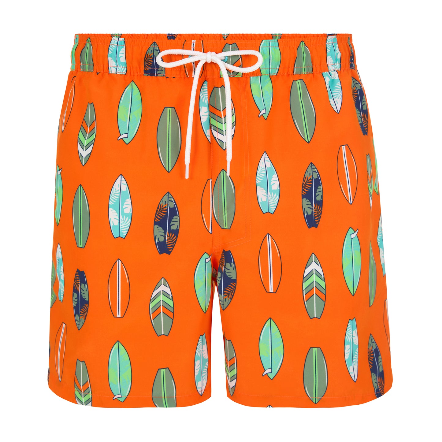 Coastal Tangerine;@A Men's Swim Trunk in Coastal Tangerine