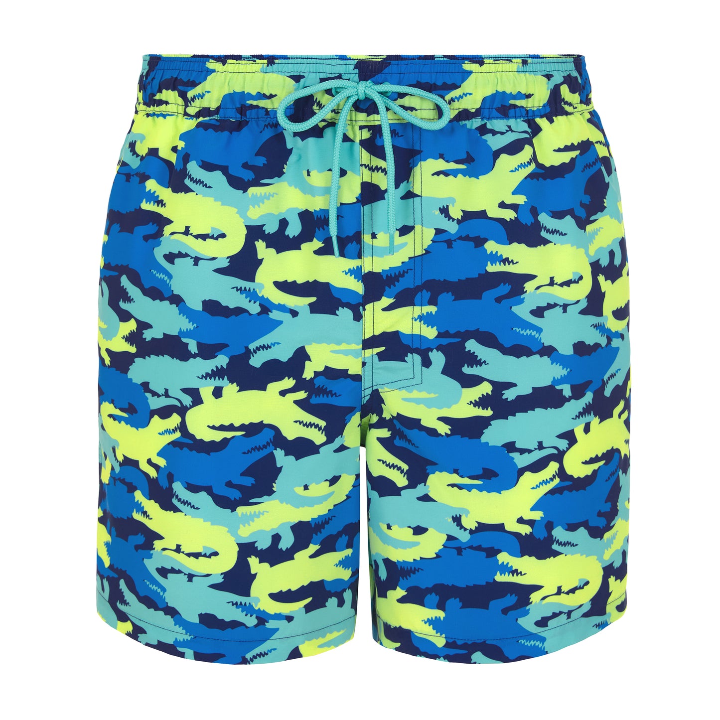 Gator Camo;@A Men's Swim Trunk in Gator Camo