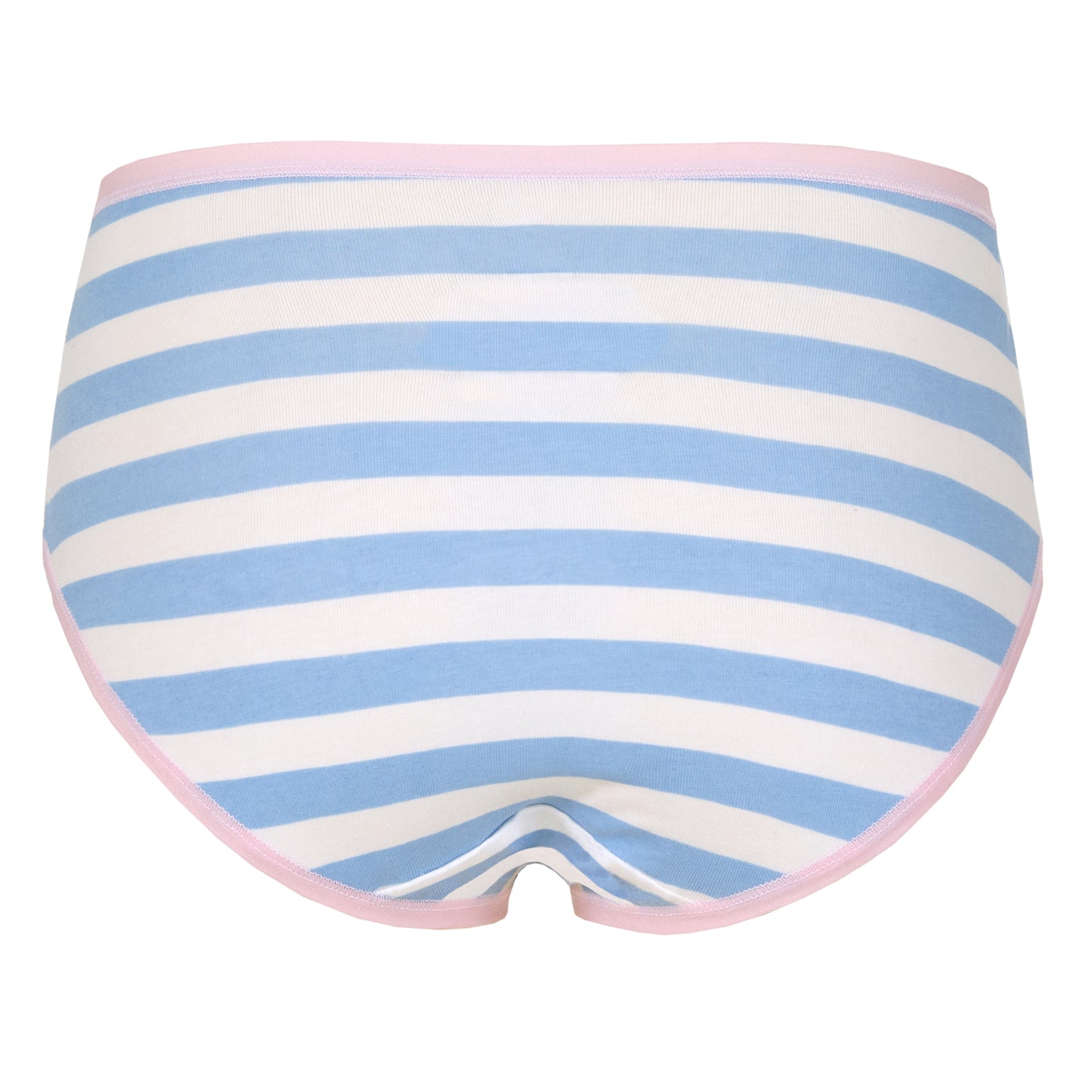 Sugar Stripe Pack;@A Girls Cotton Brief Underwear 6-Pack in Sugar Stripe Pack