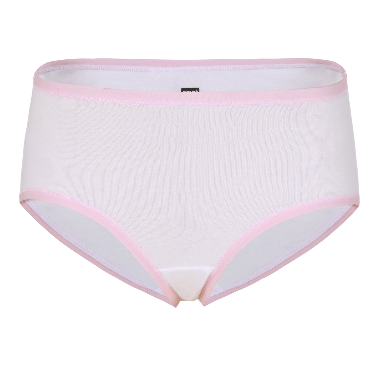 Sugar Stripe Pack;@A Girls Cotton Brief Underwear 6-Pack in Sugar Stripe Pack