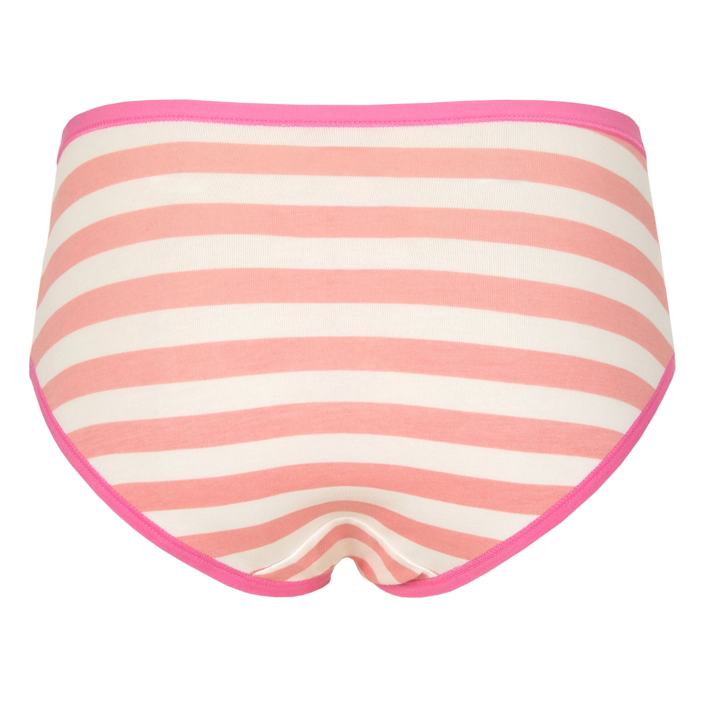 Sugar Stripe Pack;@A Girls Cotton Brief Underwear 6-Pack in Sugar Stripe Pack