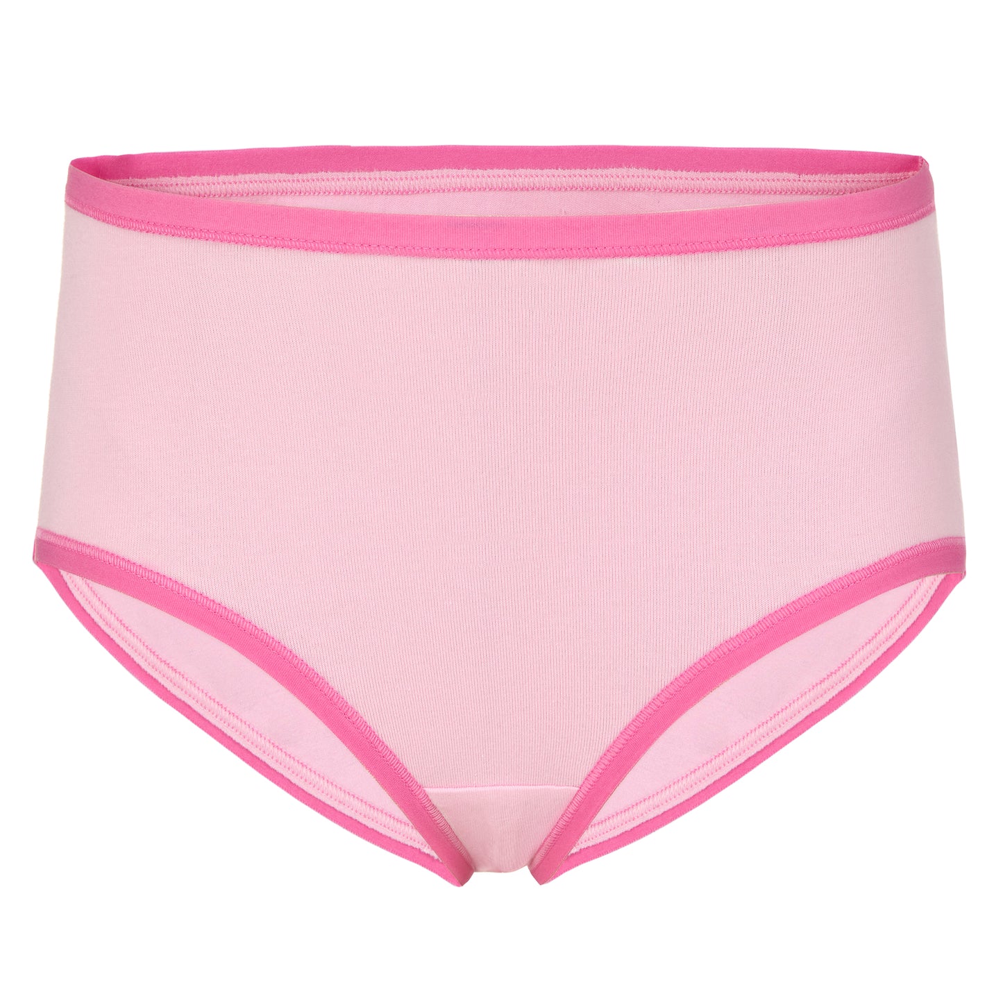 Sugar Stripe Pack;@A Girls Cotton Brief Underwear 6-Pack in Sugar Stripe Pack