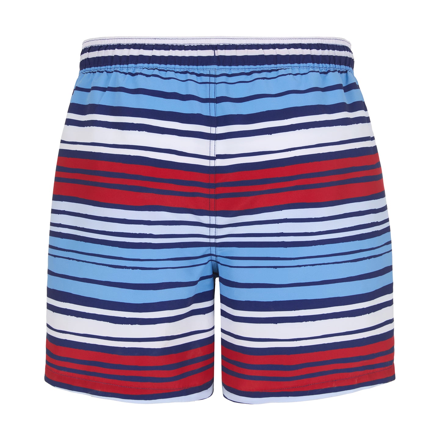 Set Sail Stripe;@A Men's Swim Trunk in Set Sail Stripe