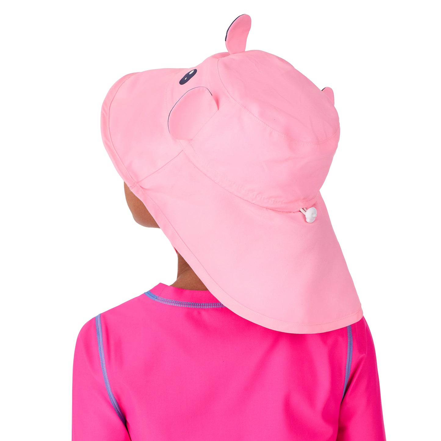 Pearl The Pufferfish;@A girl wearing UPF 50 Sun Hat in Pearl the Pufferfish