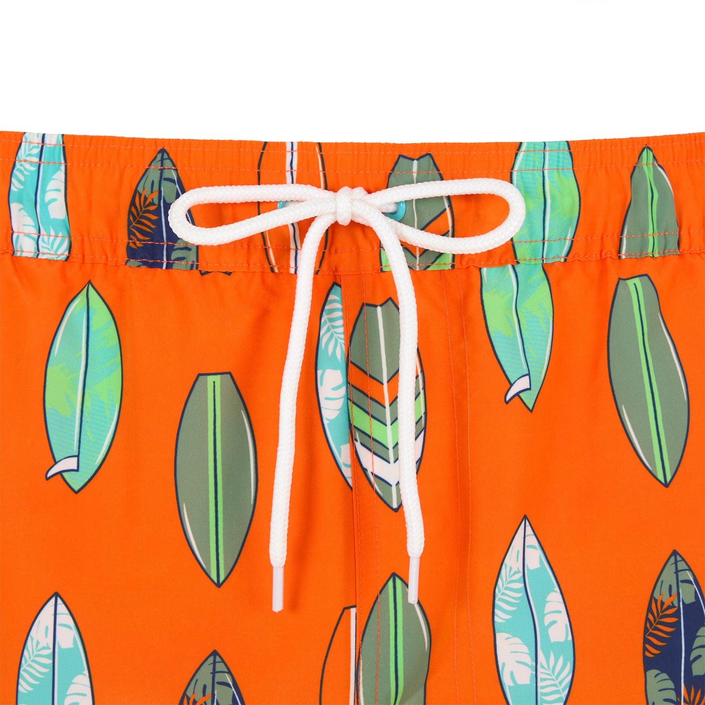 Coastal Tangerine;@A Men's Swim Trunk in Coastal Tangerine