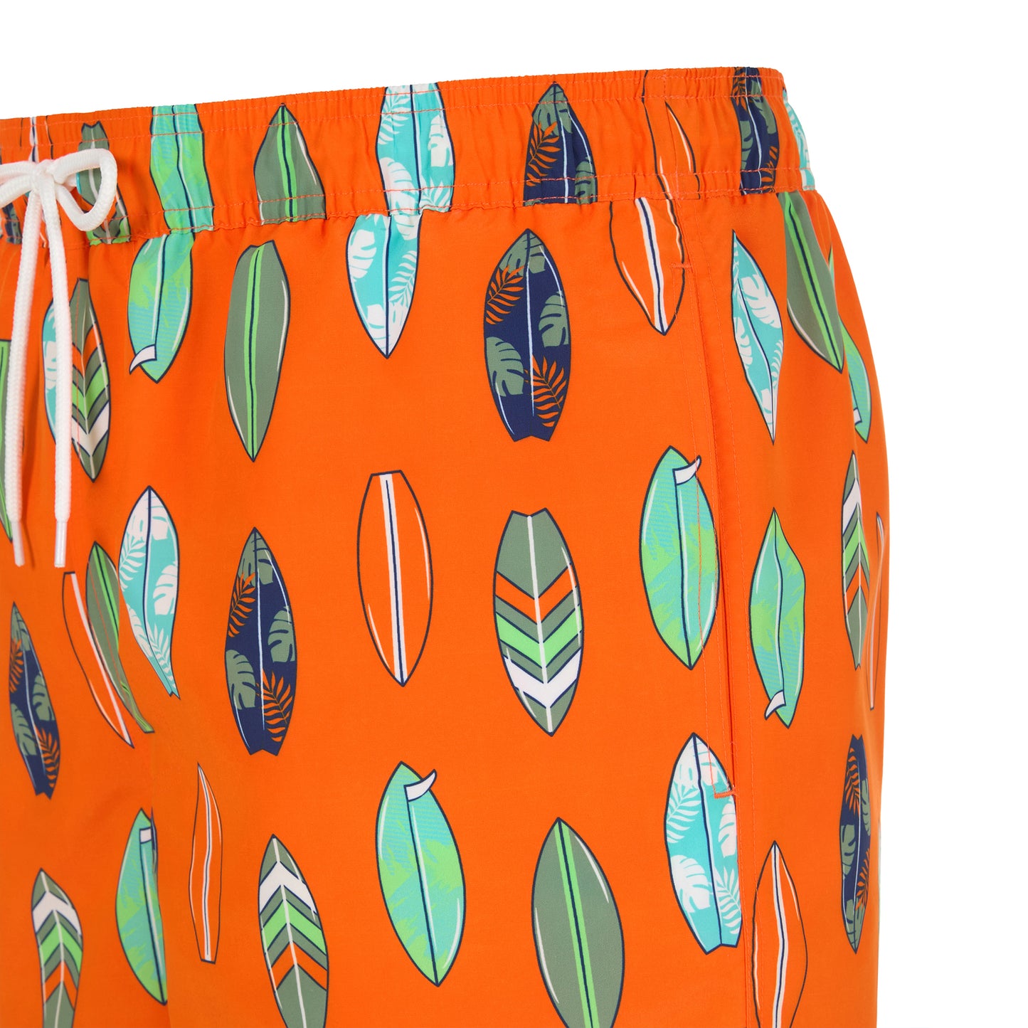Coastal Tangerine;@A Men's Swim Trunk in Coastal Tangerine