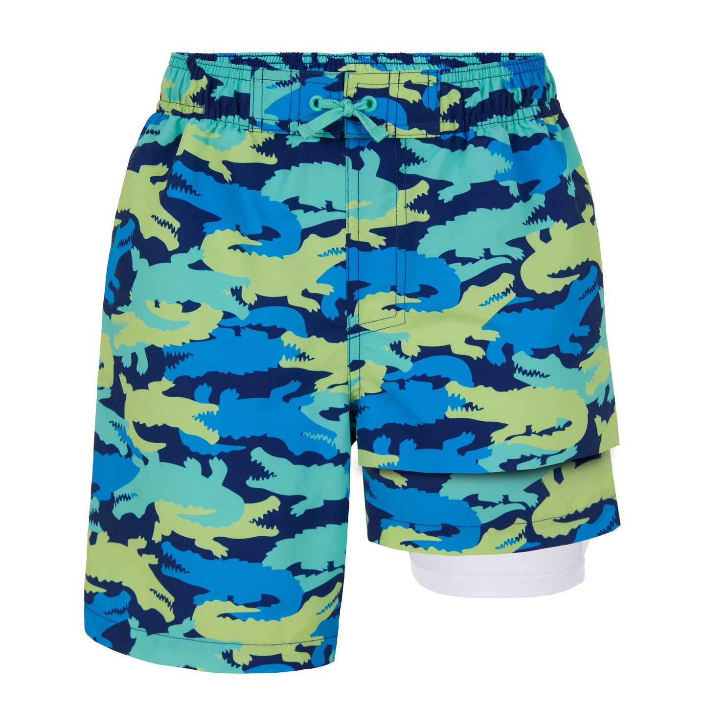 Gator Camo;@A Long Sleeve Rashguard Set in Gator Camo