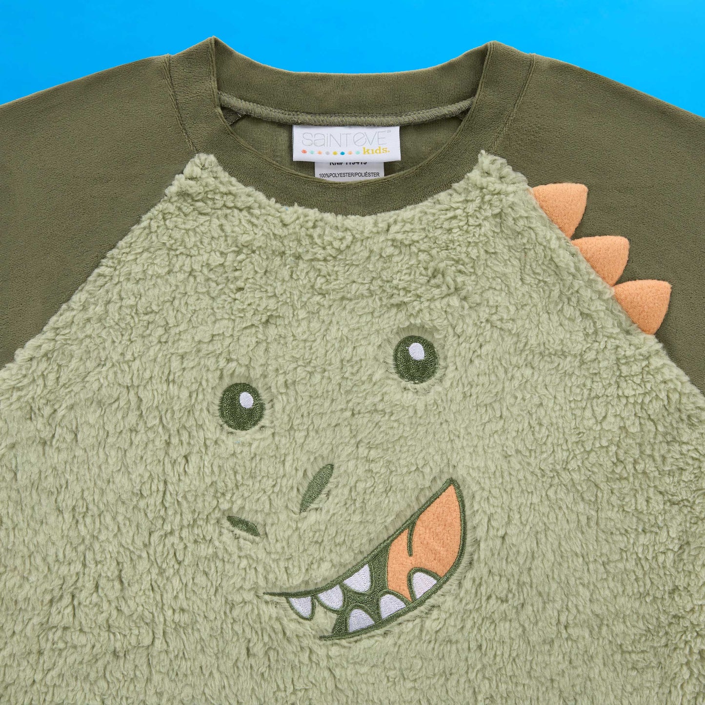 Dinosaur;@A Soft Fleece Animal Pj Set