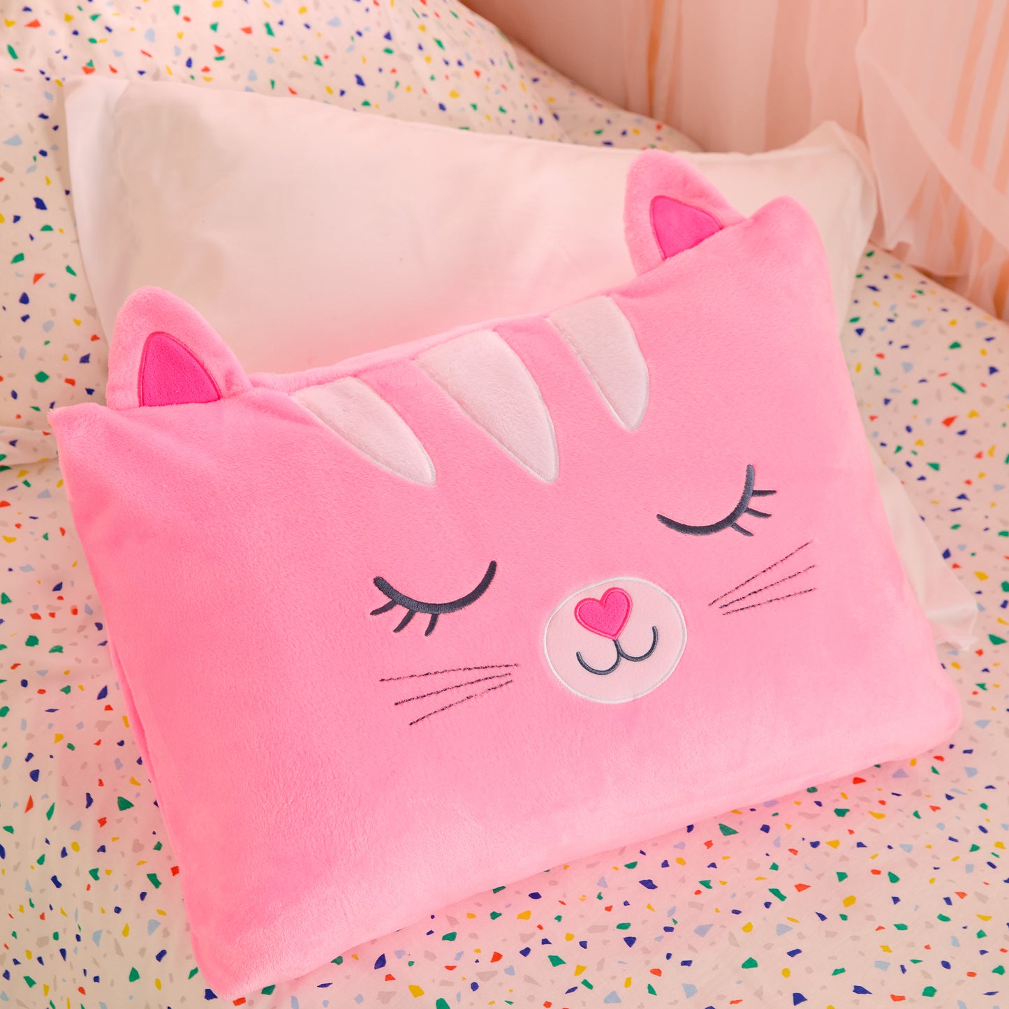 Strawberry The Cat; Strawberry The Cat pillow case