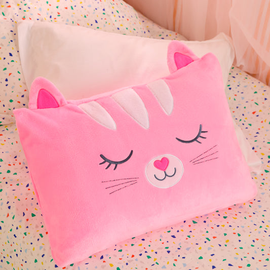 Strawberry The Cat; Strawberry The Cat pillow case