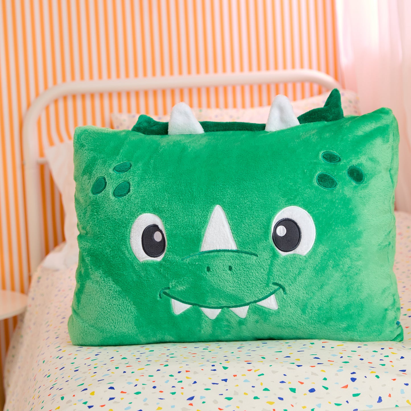 Mochi The Dinosaur; Mochi The Dinosaur pillow case