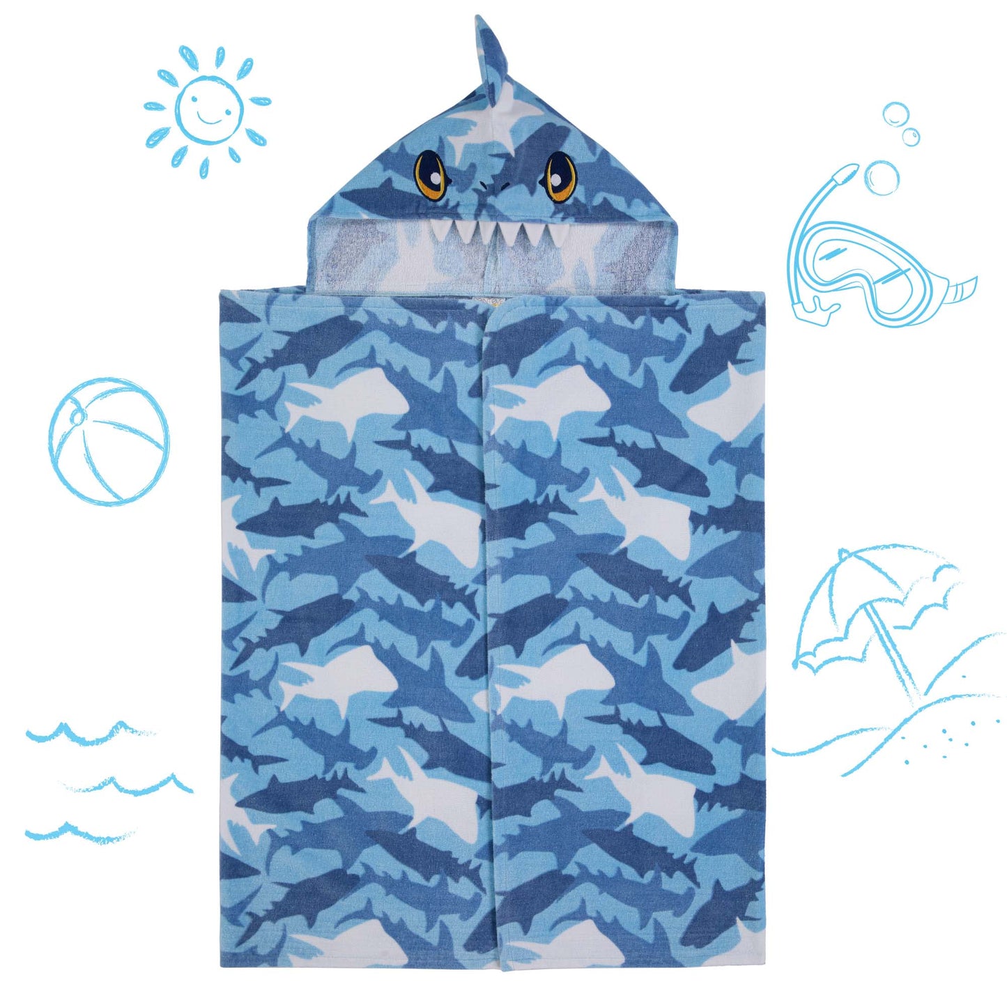Kids Character Hooded Towels