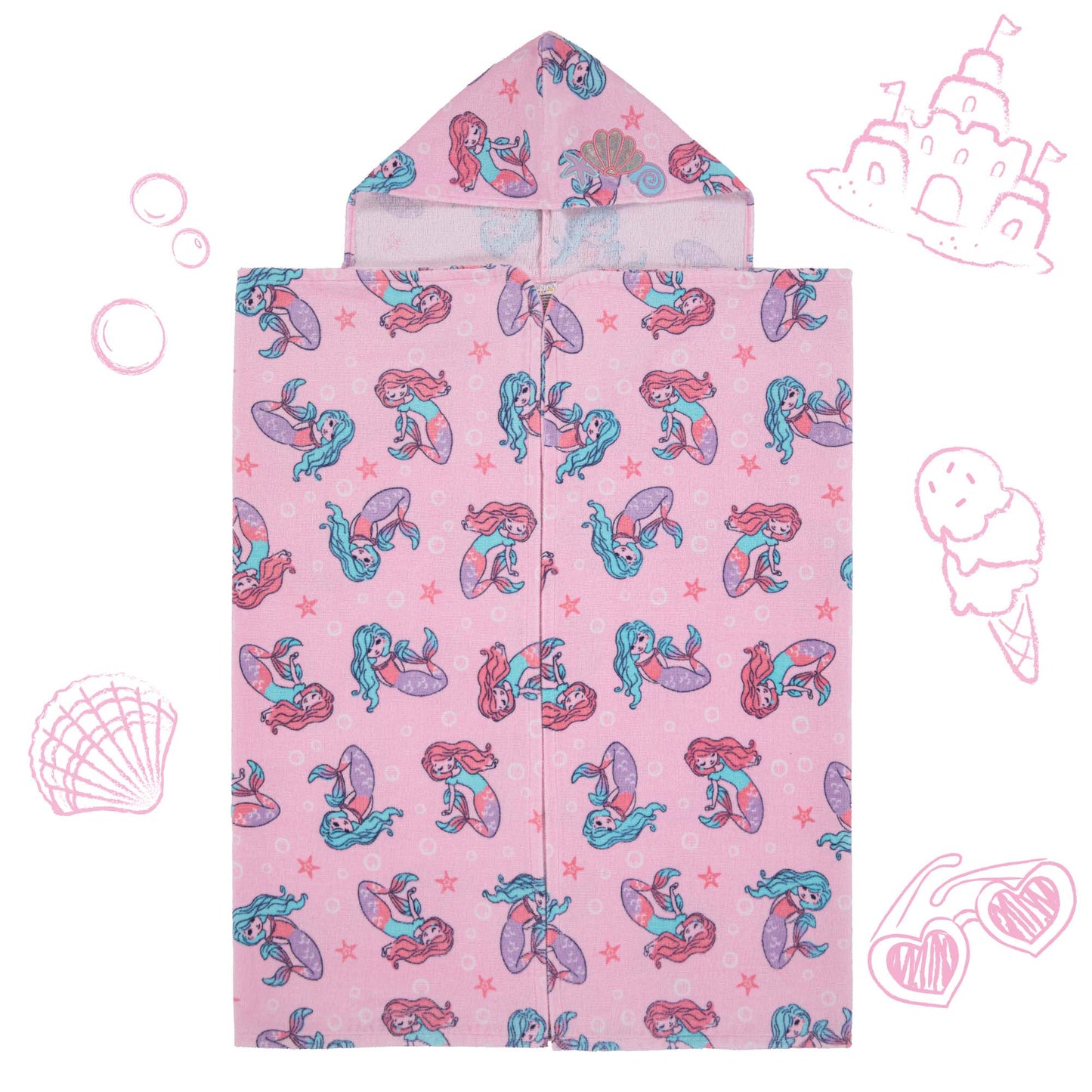 Kids Character Hooded Towels