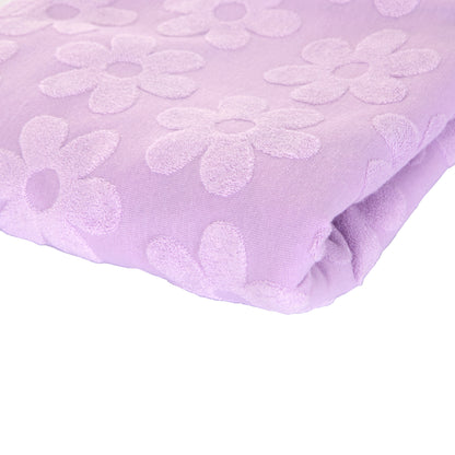 Petal Pop Lavender;@A Girls' Terry Short Set in Petal Pop Lavender
