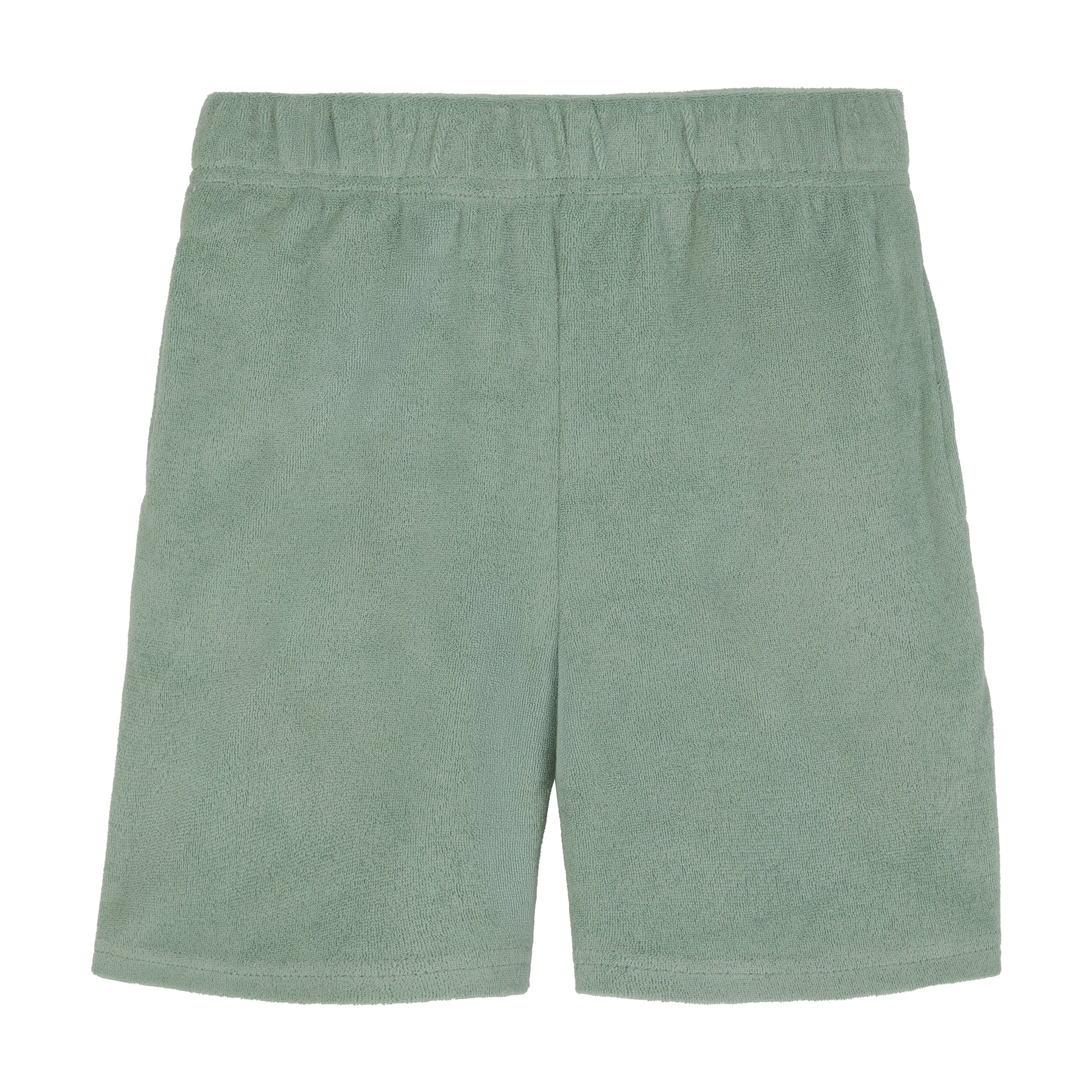 Savannah Moss;@A Boys' Terry Polo Short Set in Savannah Moss
