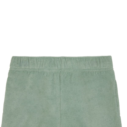 Savannah Moss;@A Boys' Terry Polo Short Set in Savannah Moss
