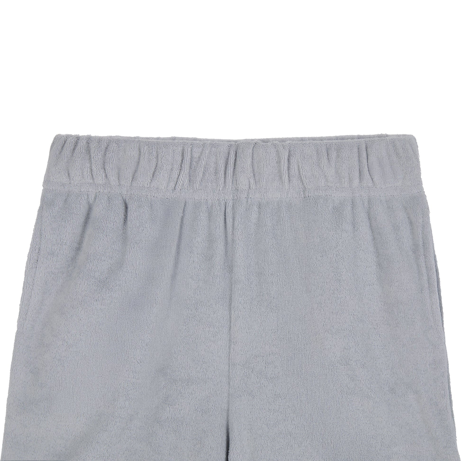 Stone Harbor Grey;@A Boys' Terry Polo Short Set in Stone Harbor Grey
