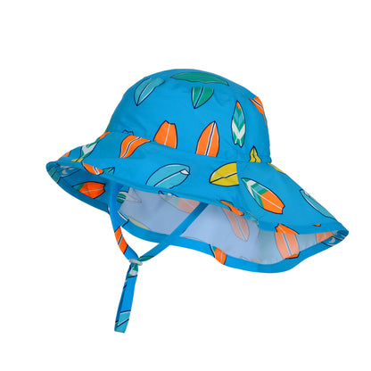 Beach Rider Blue;@A Upf 50 Sun Hat