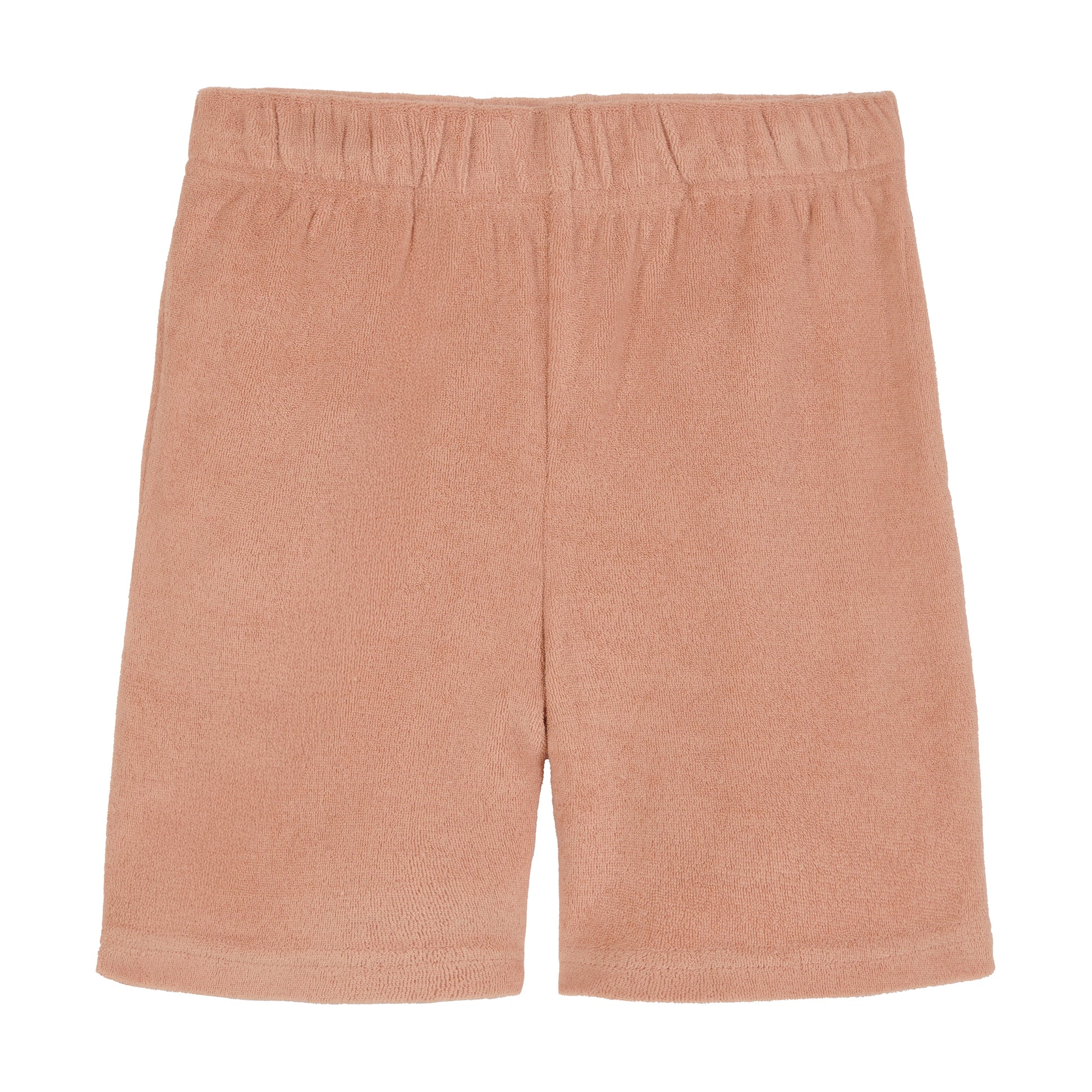 Georgia Peach;@A Boys' Terry Polo Short Set in Georgia Peach
