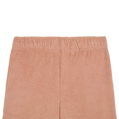 Georgia Peach;@A Boys' Terry Polo Short Set in Georgia Peach
