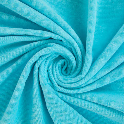 Fin-tastic Aqua & Seaweed Green;@A 2 Pack Hooded Shark Towels in Fin-tastic Aqua & Seaweed Green
