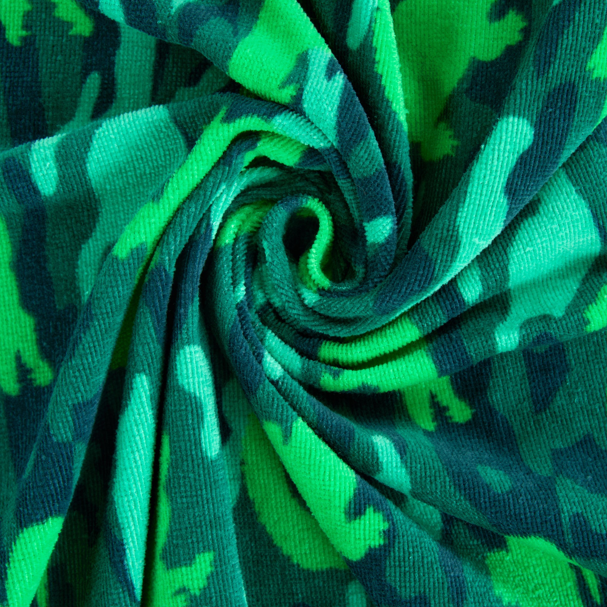 Gator Grove Green;@A Character Hooded Towels in Gator Grove Green
