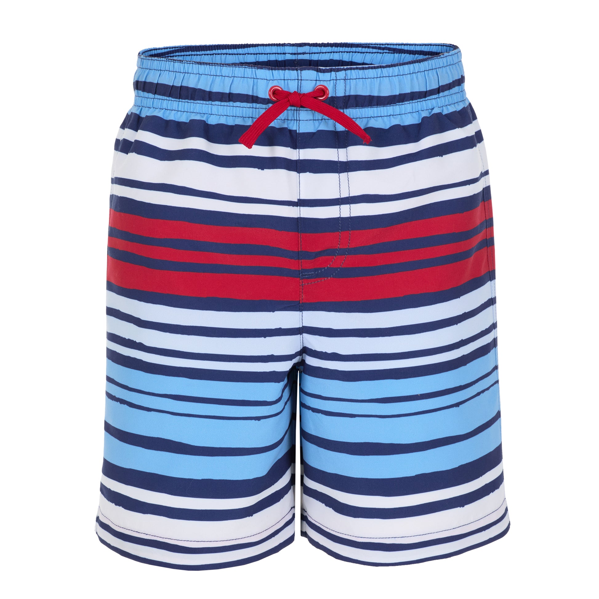 Set Sail Stripe;@A Boys' Short Sleeve Rashguard Set in Set Sail Stripe
