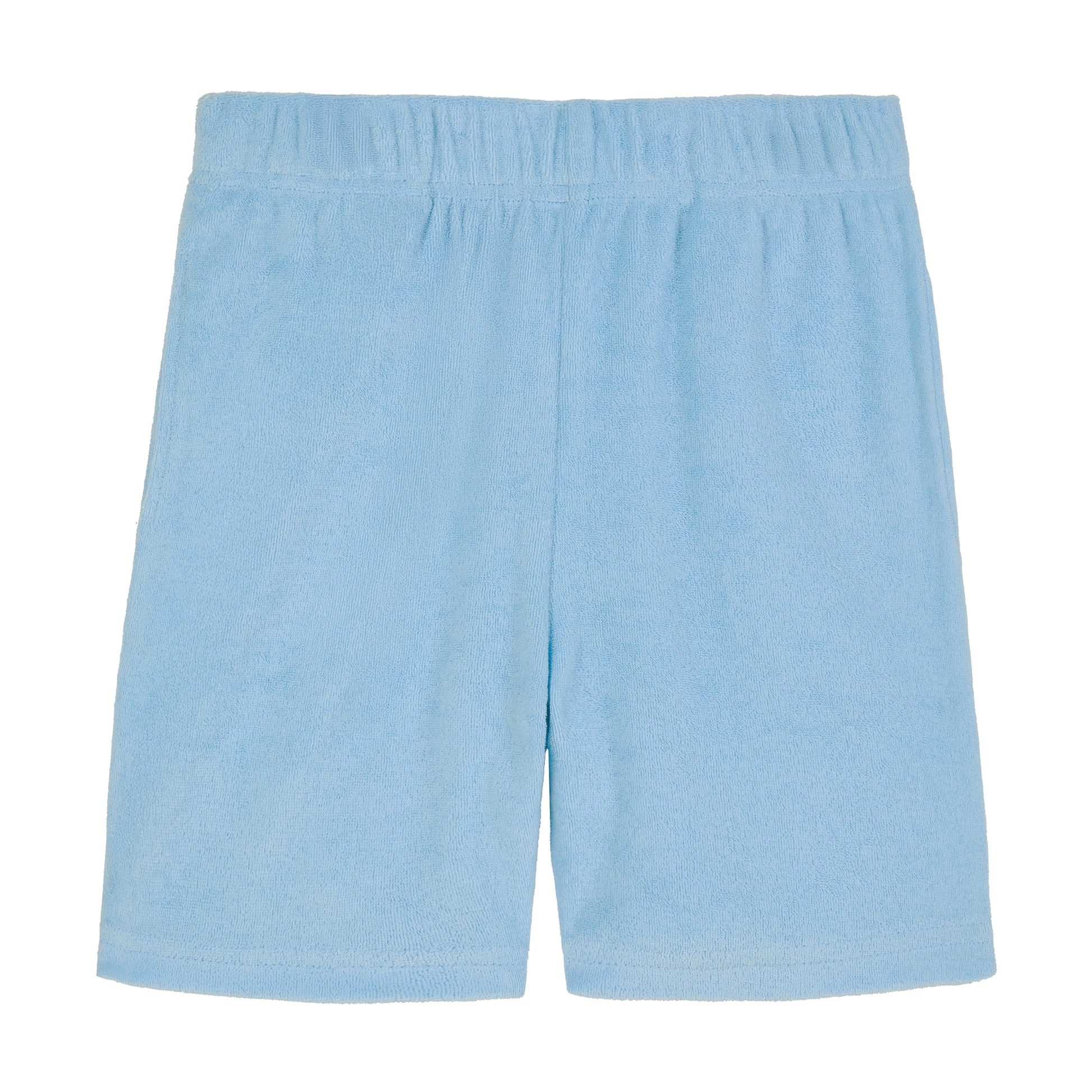 Malibu Tide;@A Boys' Terry Polo Short Set in Malibu Tide
