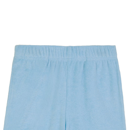 Malibu Tide;@A Boys' Terry Polo Short Set in Malibu Tide
