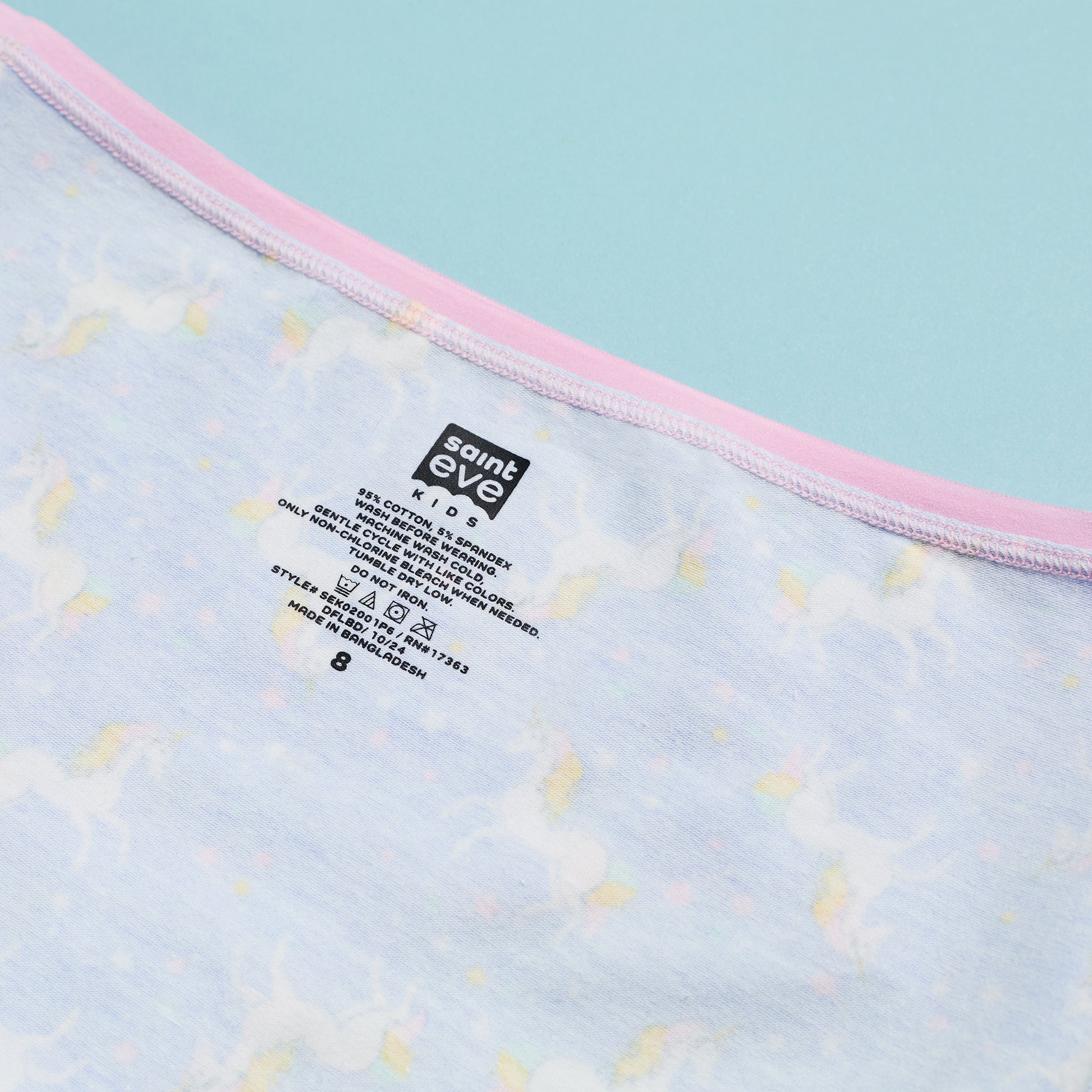 Celestial Dreamer Pack;@A Girls Cotton Brief Underwear 6-Pack in Celestial Dreamer Pack
