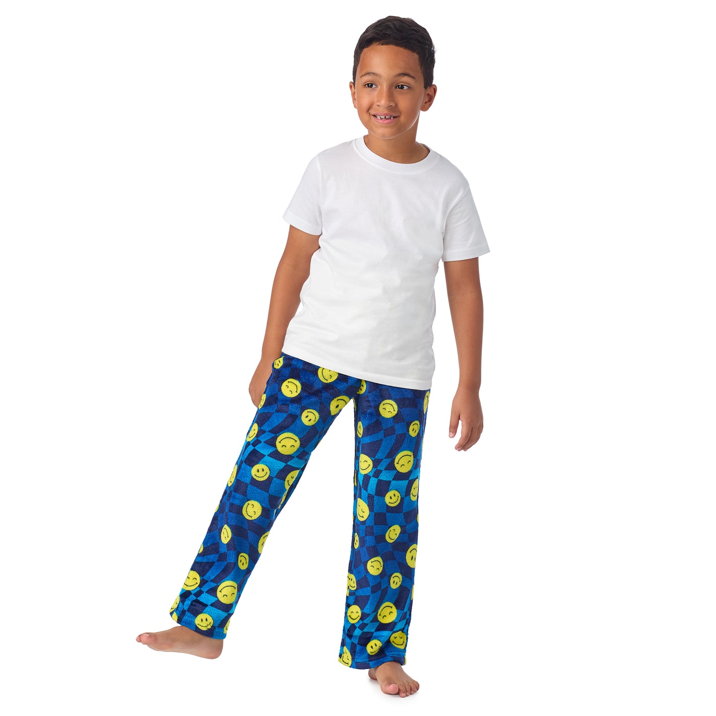 Midnight Mood;@A boy wearing 2 Pack Fuzzy PJ Pants