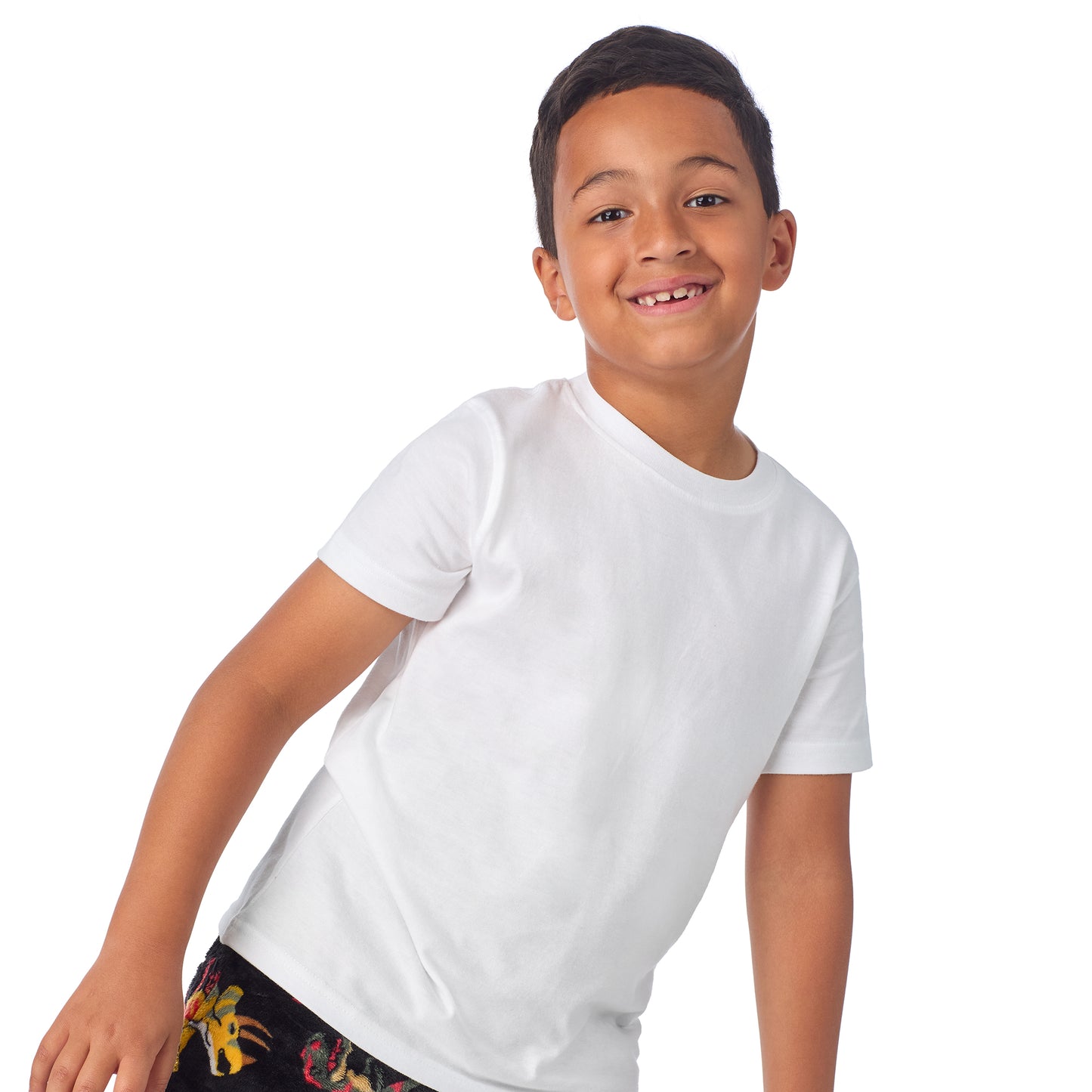 Jurassic Jungle;@A boy wearing 2 Pack Fuzzy PJ Pants