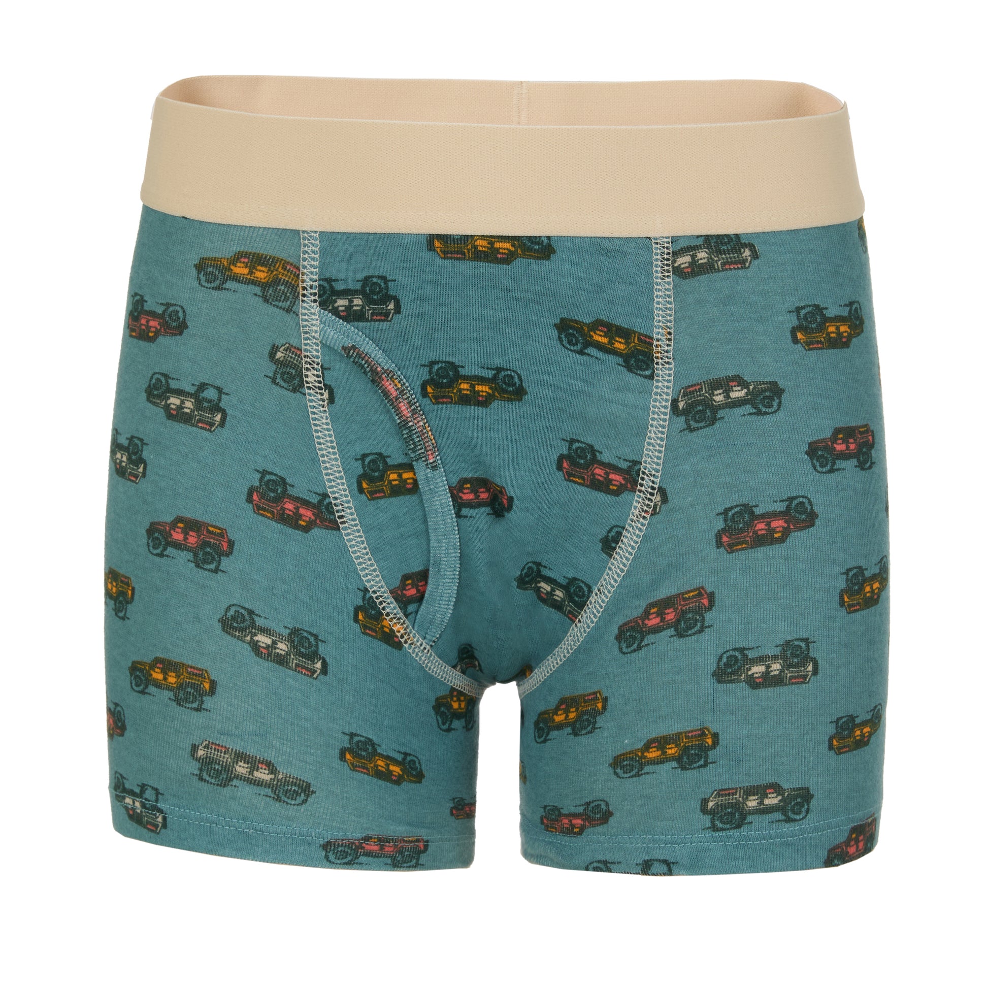Zoom + Vroom Pack;@A Boys Cotton Boxer Brief Underwear 6-Pack in Zoom + Vroom Pack
