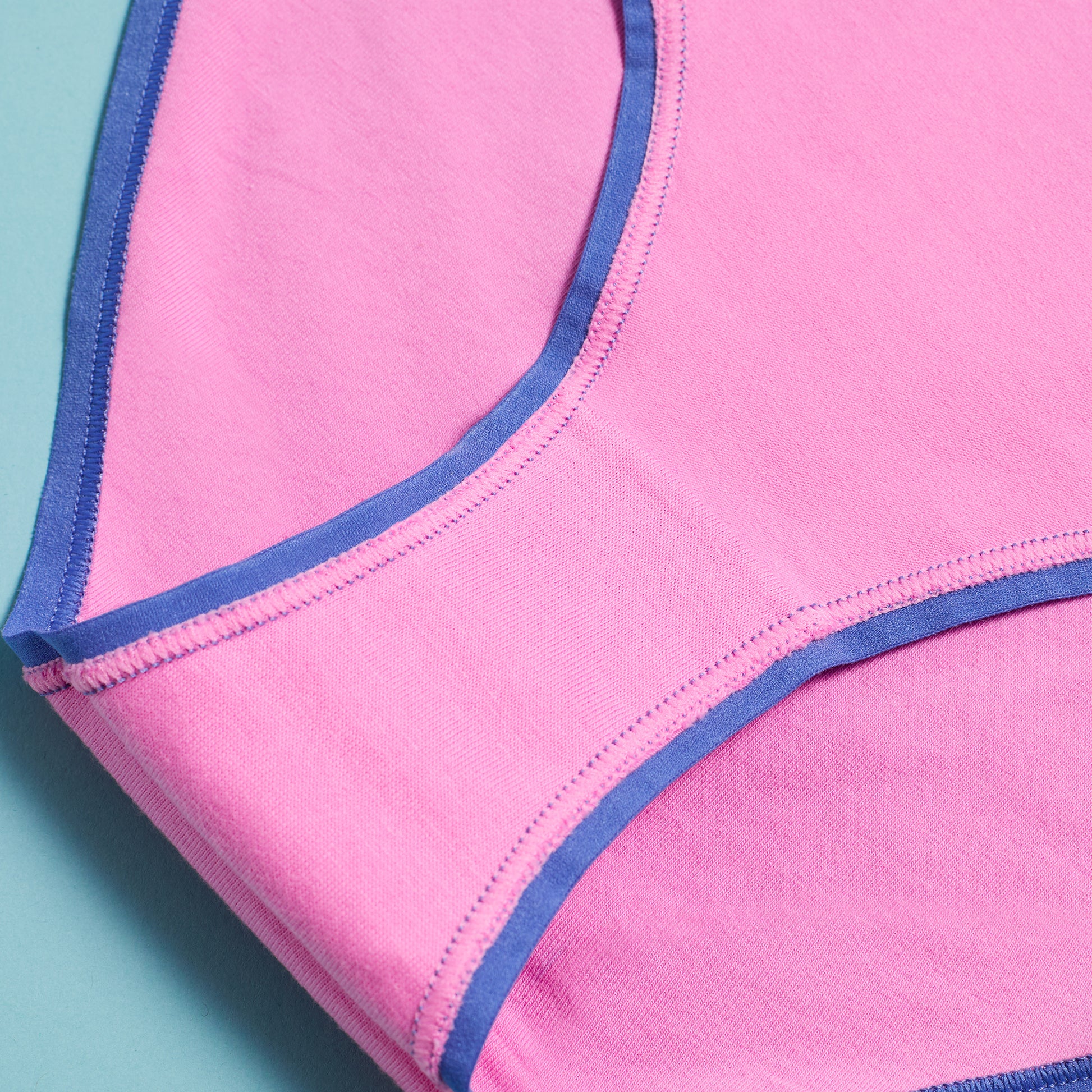 Rainbow Basics Pack;@A Girls Cotton Brief Underwear 6-Pack in Rainbow Basics Pack
